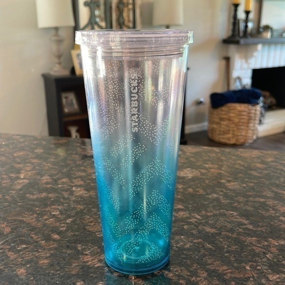Starbucks ombre blue Tumbler